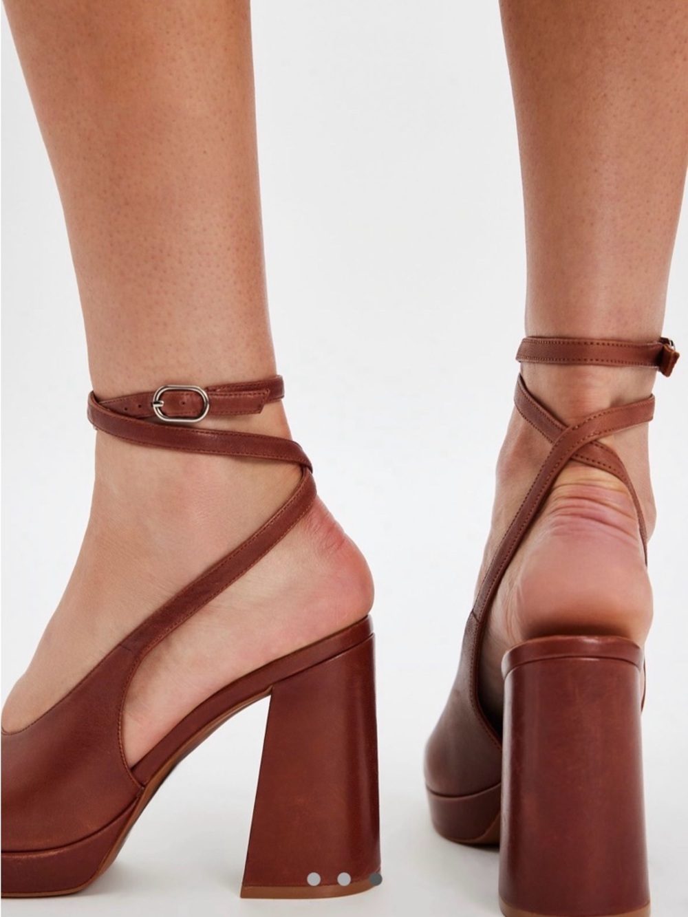Jeffrey Campbell Violet Wrap Platforms